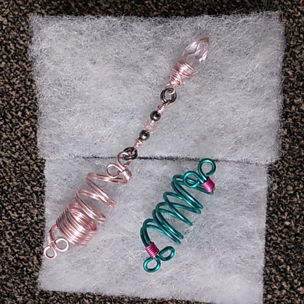 Wire Dreadlock Cufflings